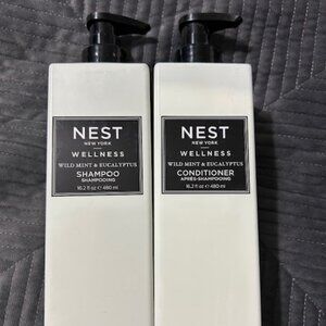 Nest Wild Mint & Eucalyptus Shampoo & Conditioner 16oz (480ml)